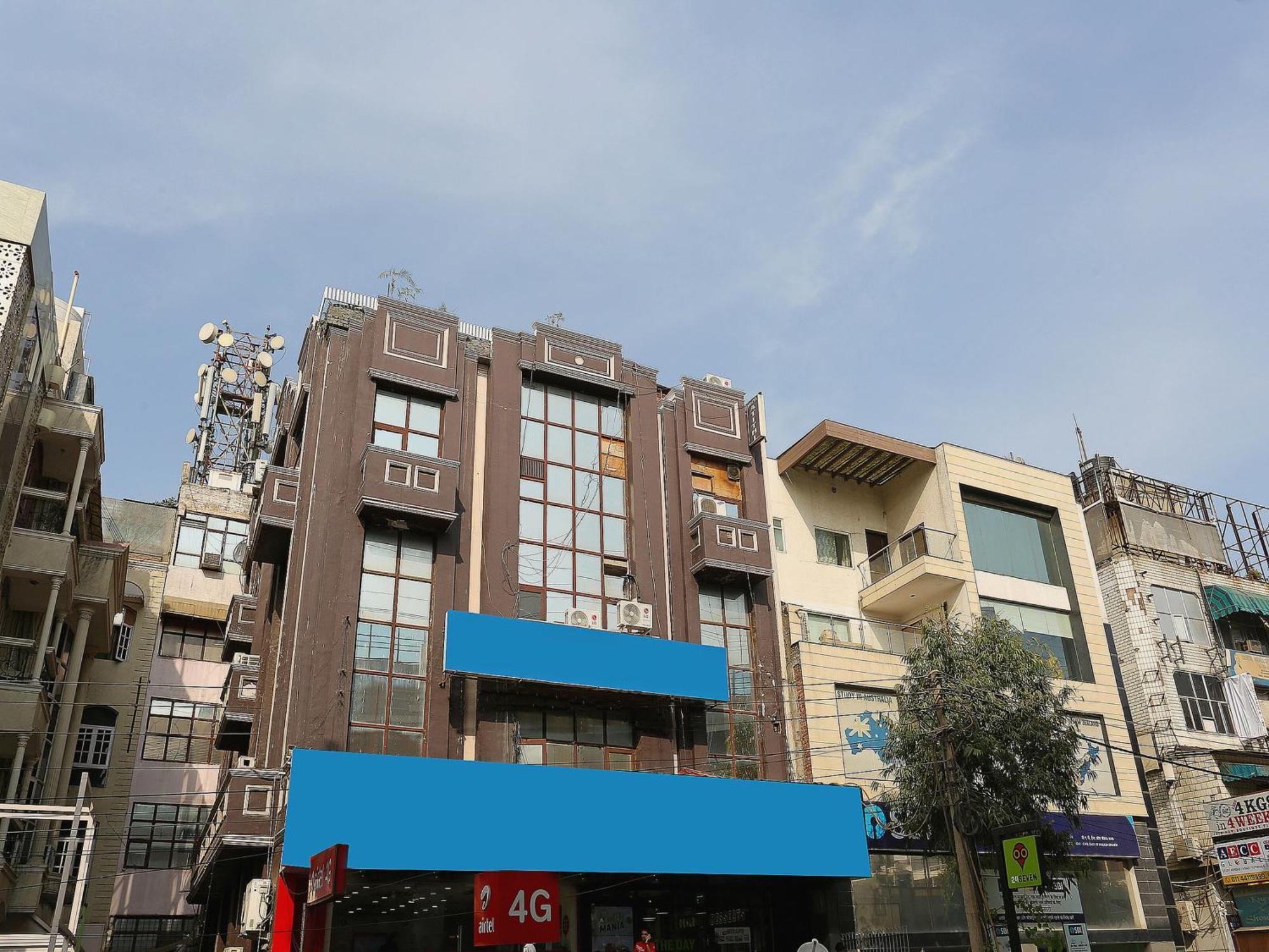 Oyo Flagship Hotel F Five Nueva Delhi Exterior foto