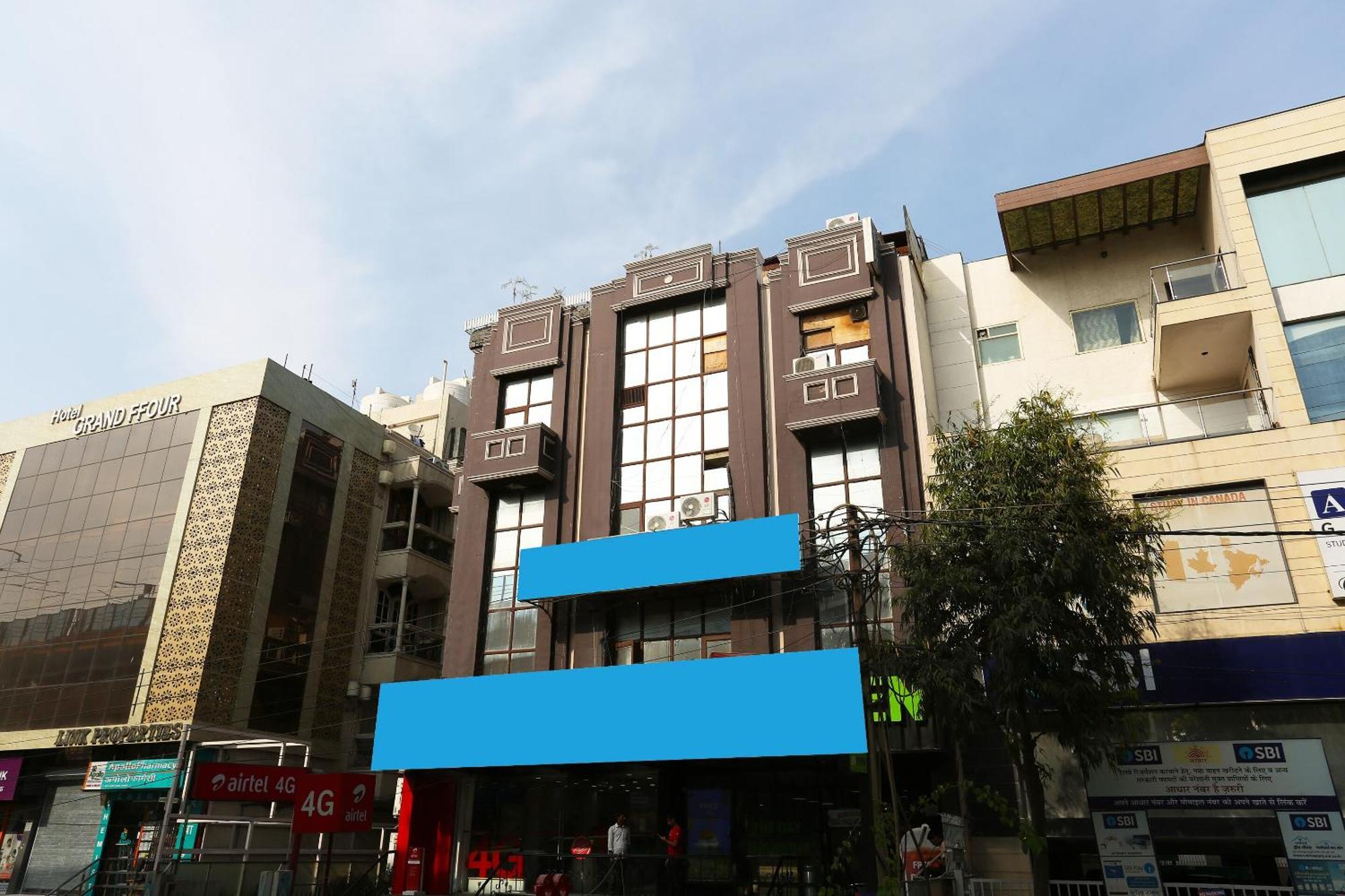 Oyo Flagship Hotel F Five Nueva Delhi Exterior foto