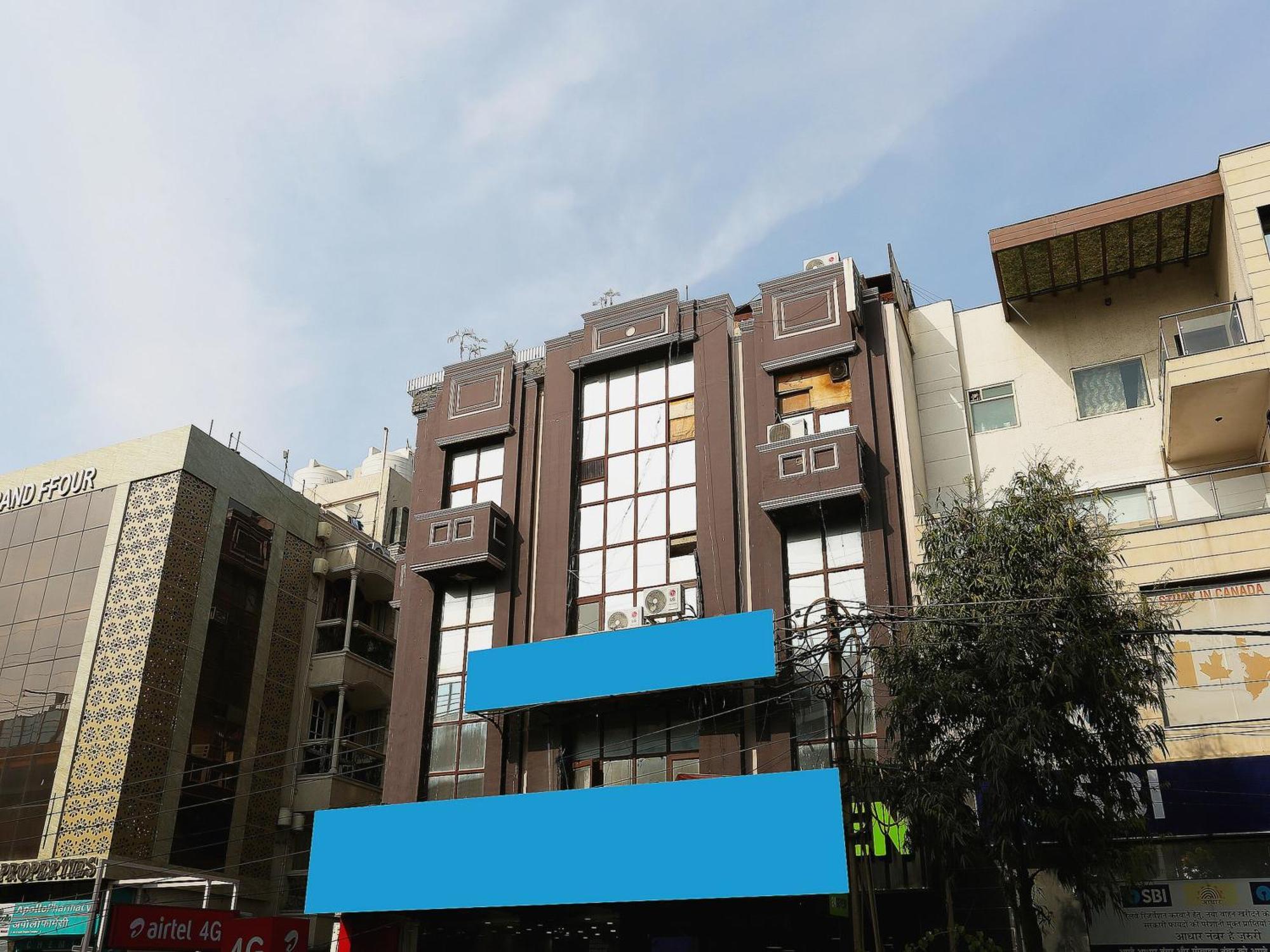 Oyo Flagship Hotel F Five Nueva Delhi Exterior foto