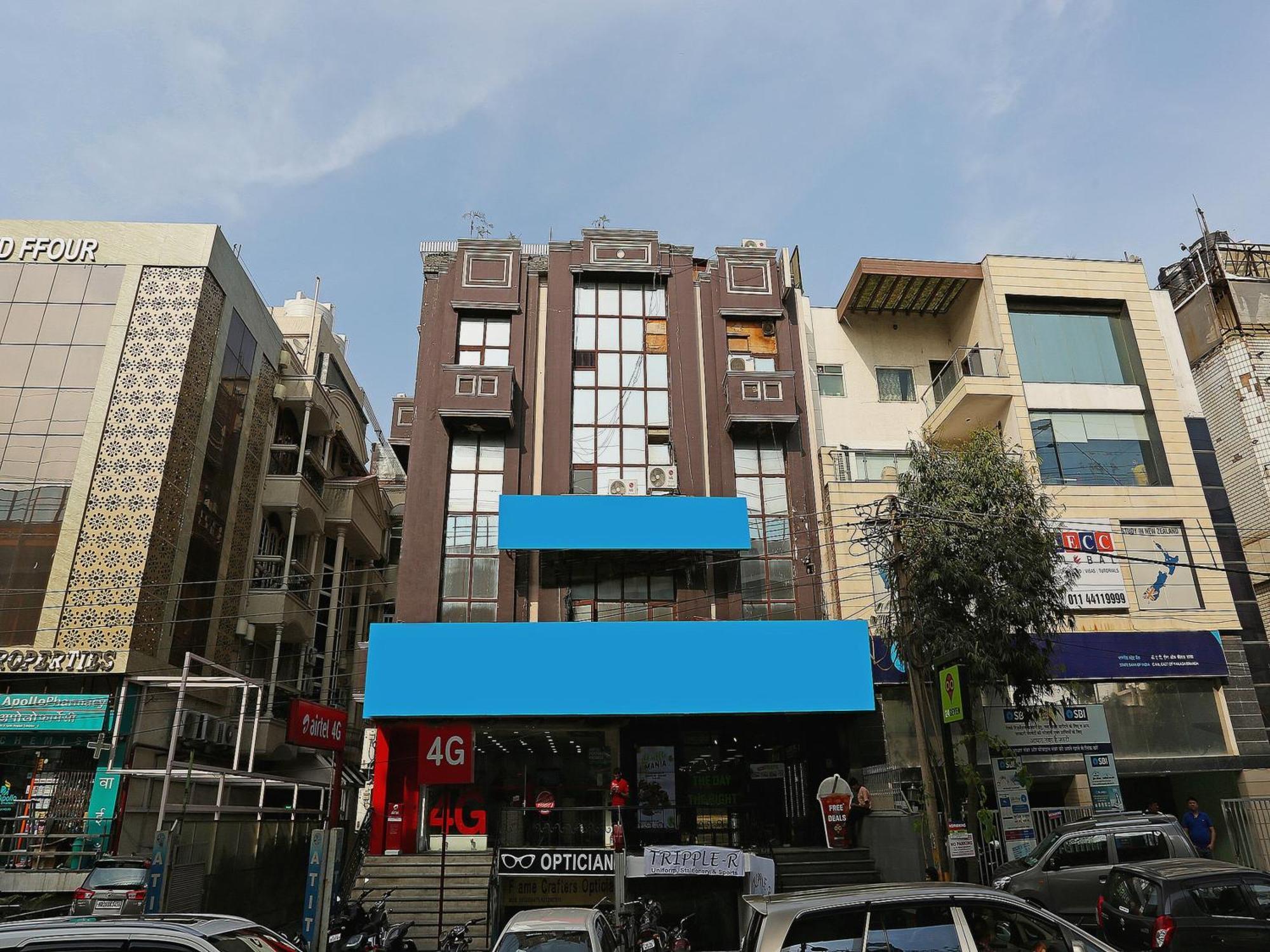 Oyo Flagship Hotel F Five Nueva Delhi Exterior foto