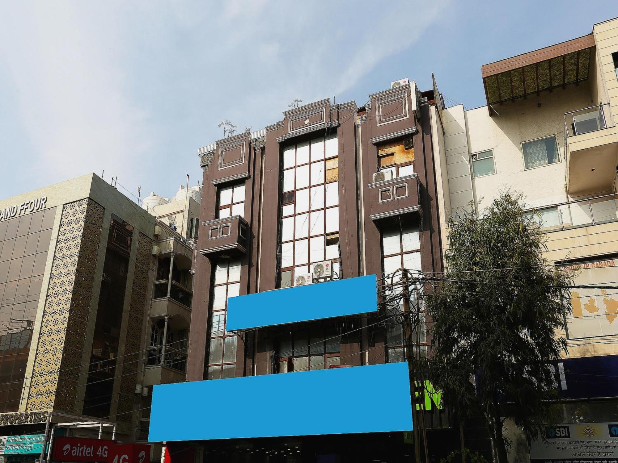 Oyo Flagship Hotel F Five Nueva Delhi Exterior foto